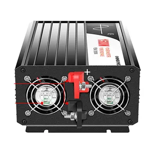 ממירי 60hz 12v DC כדי 220v AC כוח מהפך 1500w