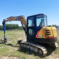 Limta Excavator Skid Steer Backhoe Loader Attachments Moteur de tarière hydraulique pour la construction de pieux