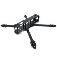 Châssis d'avion en fibre de carbone en forme de X de 7 pouces pour accessoires de modèles de vol longue distance, disponible en gros