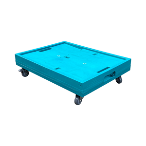 <span class=keywords><strong>Bac</strong></span> de rangement pliable <span class=keywords><strong>professionnel</strong></span> JOIN en plastique avec roulettes pour l'organisation du garage - Product Image 1