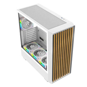 High Quality <strong>Gaming</strong> <strong>Pc</strong> <strong>Case</strong> Atx <strong>Pc</strong> <strong>Case</strong> with Wooden Front Panel Support 240mm 360mm Water Cooler - Product Image 4
