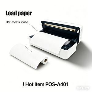 <span class=keywords><strong>Imprimante</strong></span> thermique de documents de <span class=keywords><strong>bureau</strong></span> POS A401, 203 DPI, sans fil, USB, petites imprimantes pour les voyages, le <span class=keywords><strong>bureau</strong></span>, papier format A4, armoire - Product Image 2