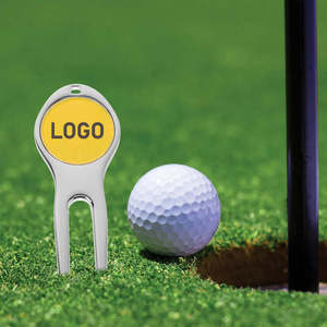 Outil de réparation de divots de golf magnétique personnalisé avec ouvre-bouteille et marqueur de balle, conception OEM - Product Image 4
