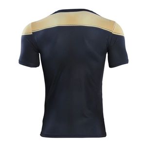 Wholesale Custom Made Sublimated Short Sleeve men Rash Guard - Product Image 4
