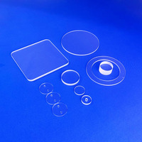 Lámina de Vidrio de Cuarzo de Sílice Fundida de Alta Pureza Personalizada de Fábrica JGS1 JGS2 JGS3 Grado Semiconductor para Soldadura y Corte (Wafer Window)