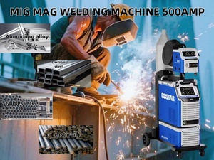 Mig 6 Trong 1 Máy Hàn Với IGBT Biến Tần Điện Thợ Hàn Tự Động Dây Cho Ăn Đa Chức Năng Không Có Khí Mig/Mag 500P Thợ Hàn - Product Image 4