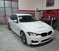 Nouveau kit carrosserie sport style F30 M3 à prix d'usine : pare-chocs avant/arrière, jupes latérales, grille d'échappement, fixation par boulons