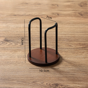Rak Penyimpanan Meja Tunggal untuk Cangkir Kayu Sekali Pakai Berkualitas Tinggi untuk Kopi dan Teh, Pemasangan Mudah - Product Image 6