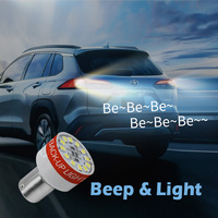 Ampoule LED de recul automatique avec signal sonore, ampoules LED 12-SMD, système d'alarme de voiture DC 12V / 24V - Compatible universel