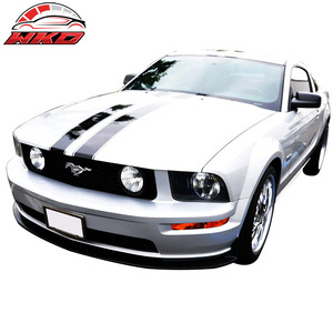 Spoiler de pare-chocs avant de type CV3 pour Ford Mustang 05-09 V8, non peint, en PU, accessoire extérieur de haute qualité - Product Image 3