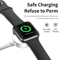 Pengisi Daya Nirkabel Magnetik 3-in-1 USB-A ke Type-C 5V/2A 5W Berkualitas Tinggi untuk Jam Tangan, Pengisian Cepat PD untuk Jam Tangan