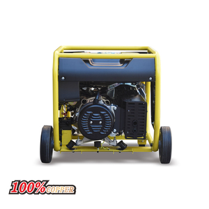 เครื่องกำเนิดไฟฟ้าดีเซลแบบพกพา 3 กิโลวัตต์ เฟสเดียว ดีไซน์โครงเปิด สตาร์ทด้วยรีโมท ขดลวดทองแดงแท้ เครื่องยนต์ 4 จังหวะ ระบายความร้อนด้วยอากาศ - Product Image 2