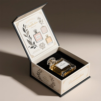 Flacon d'échantillon de parfum avec logo imprimé personnalisé boîtes d'emballage en papier en carton rigide coulissant emballage de boîte de parfum à tiroir