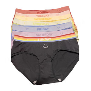 Nuevas bragas transpirables para mujer, bragas triangulares sólidas, lencería con logotipo personalizado, ropa interior de algodón Modal bonita para mujer, Bragas para mujer - Product Image 1