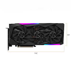 适用于千兆字节AORUS GeForce RTX 3070主8gb GDDR6 PCI 4.0 ATX视频卡GV-N3070AORUS <span class=keywords><strong>M</strong></span>-8GD (rev.2.0) (LHR) - Product Image 2