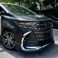 Pour Alphard/Vellfire ANH20 2008-2014 mise à niveau vers Alphard AGH40 2024 1:1 Bodykit avec capot garde-boue pare-chocs phare feu arrière