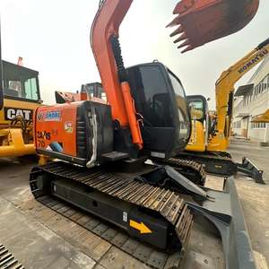 Excavadora Usada Hitachi ZX70 de 7 Toneladas con Piezas Originales, Palanca de Control de Bajo Esfuerzo, Motor y Potencia de 42.4W para Proyectos de Pequeña Escala - Product Image 2