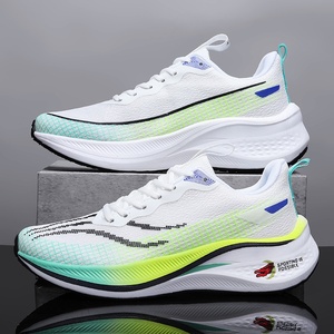 Men's and Women's Shock-Absorbing Running <b>Shoes</b> with <b>Lace</b>-Up Closure Fashionable Mesh Racing Feature for Autumn Season - Product Image 4