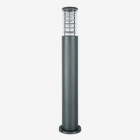 Lámpara de césped con luz de bolardo de jardín con bombilla led E27 de aluminio fundido a presión estándar europeo con CE & RoHs