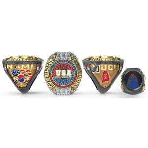 Bague de championnat MVP pour homme Bijoux personnalisés pour athlètes pour anniversaire Bague de champion de baseball en alliage pour jeunes basketball - Product Image 1