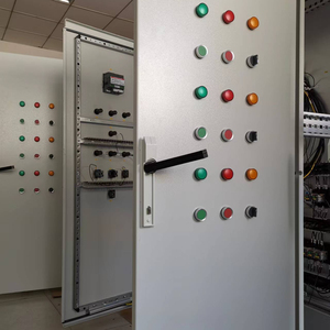 Armoire de commande PLC basse tension à prix d'usine avec boîtier de distribution HMI et protection contre les surcharges et les surtensions en acier inoxydable - Product Image 1