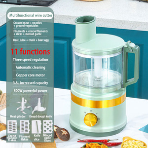 Xách tay 2 trong 1 planer Slicer công suất lớn hộ gia đình trộn đa chức năng máy xay sinh tố nước trái cây Máy xay sinh tố - Product Image 6