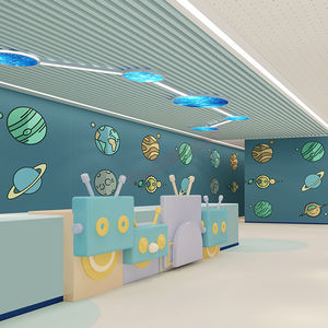 Escritorio de mostrador de estación de Enfermería de Hospital Médico Dental de sala de urgencias pediátricas de metal moderno personalizado - Product Image 2