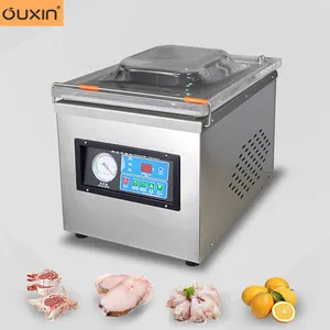 In stock Small Single Chamber Bench Vacuum Machine For Meat Tea Household Vacuum Bag Sealing Packing Machine For Vacuum Packed