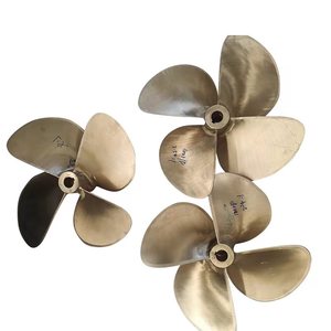Hélice Marina de Acero Inoxidable y Bronce/Aluminio de 4 Aspas de Alta Calidad para Yates y Embarcaciones Modelo CT <span class=keywords><strong>MAU</strong></span> - Product Image 1