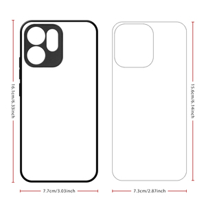 Per Opo <span class=keywords><strong>Reno</strong></span> 14 5G custodia per telefono a trasferimento termico a sublimazione-<span class=keywords><strong>Cover</strong></span> Premium in TPU stampata 2D con disegni personalizzati per <span class=keywords><strong>Oppo</strong></span> - Product Image 5