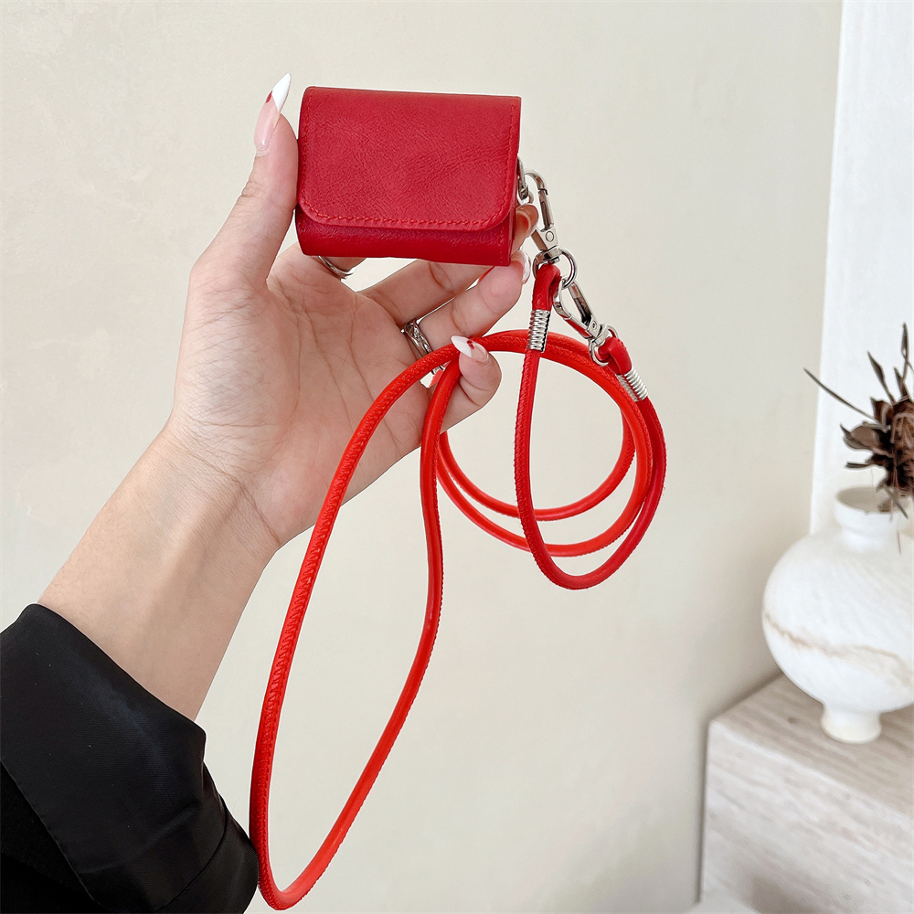 Rouge-Pour Airpods 1 ou 2