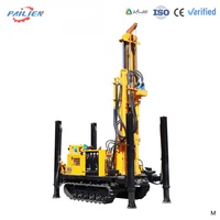 Foreuse rotative et pneumatique DTH sur chenilles Pailien 200m/300m portable pour puits profonds avec moteur diesel à vendre
