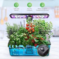 Système de culture hydroponique d'intérieur intelligent Kit de culture intelligent Kit de pot pour plantes d'intérieur légères hydroponiques
