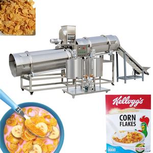 Machine automatique haute performance pour la fabrication de flocons de maïs, électrique/à gaz, avec moteur, pour ligne de production de céréales soufflées et de substituts de repas - Product Image 3