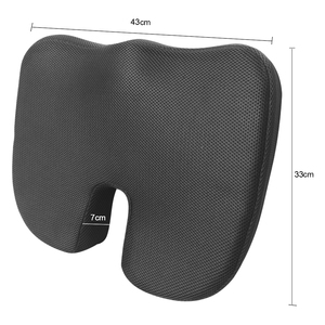 Gran oferta, silla de oficina de tela de ojo de pájaro, cojín de espuma viscoelástica para asiento de coche, almohada de punto suave, <span class=keywords><strong>relleno</strong></span> de aire, masaje de refrigeración portátil - Product Image 4