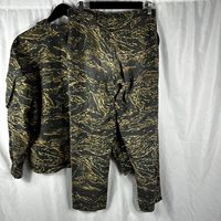 Original Vietnam Philippines fait tigre rayures camouflage veste et pantalon ensemble uniformes tactiques