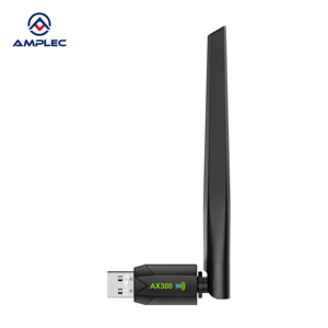 Ax300 Wifi 6 mạng không dây Card 2.4GHz 802.11ax USB Wifi Adapter với 5dBi tăng cao antenna, cho Windows <span class=keywords><strong>XP</strong></span>/7/8/10/11 - Product Image 2