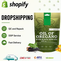 Agen Pengadaan Suplemen Dropshipping, Minyak Oregano Softgels Formula 2-in-1 dengan Minyak Habbatussauda 200mg, Pendukung Imunitas