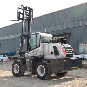 Topverkochte Powston PTF Serie 3 Ton Diesel Heftruck CE EPA 4WD Hydraulische All Terrain Landbouw Heftruck 4M Hefhoogte - Product Image 4