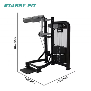 Équipement de musculation Hammer, design ergonomique, réglable, en acier, pour exercices de levée des mollets debout, musculation des bras, entraînement de force - Product Image 5