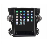12,1 Zoll Android Auto-Videoplayer Radio Stereo für Toyota Highlander 2007 - 2014 Tesla-Bildschirm GPS Multimedia Carplay Haupteinheit