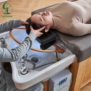 Lit de massage thaïlandais multifonctionnel en bois massif avec circulation d'eau et vapeur pour soins capillaires et <span class=keywords><strong>spa</strong></span> corporel complet - Jincheng Beauty Salon - Product Image 6