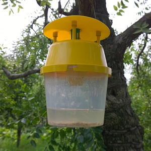 Piège à phéromones réutilisable pour insectes, mouches, mites, insectes volants, pour usage extérieur, jardin, ferme - Product Image 3