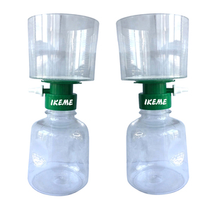 Filtres à vide de laboratoire en PVDF avec bouchon de bouteille, 150 ml, 250 ml, 500 ml, 1000 ml, 0,22 µm, 0,45 µm - Product Image 3