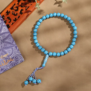 Pulsera de Oración Islámica con 33 Cuentas de <span class=keywords><strong>Tasbih</strong></span>, Regalo Religioso Musulmán para Alabar a Alá y el Santo Rosario, para Hombres y Mujeres - Product Image 1