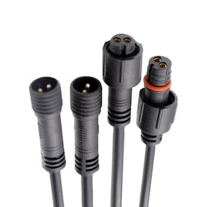 Mini M12 IP65 Étanche Cuivre 2A 12V Connecteurs pour vélo électrique 2 broches-6 broches Adaptateur mâle femelle Câble Gjq - Product Image 5
