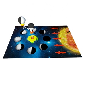 Trẻ Em Sáng Tạo Đồ Chơi Khoa Học Câu Đố Đồ Chơi Khoa Học Diy Lắp Ráp Giai Đoạn Mặt Trăng Nguyên Nhân Thí Nghiệm Khoa Học - Product Image 2