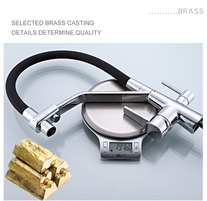 Rozin — robinet mitigeur de cuisine à retrait pour évier avec filtre d'eau - Product Image 6