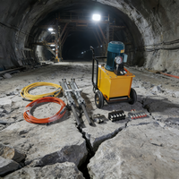 Fendeuse de roche hydraulique haute puissance pour l'exploitation minière et la construction
