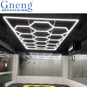 ZT1028 2.4*4.8m Carwash <strong>Light</strong> Ceiling Mounted Car Detailing <strong>Workshop</strong> <strong>Lights</strong> Hexagon Led <strong>Light</strong> - Product Image 3
